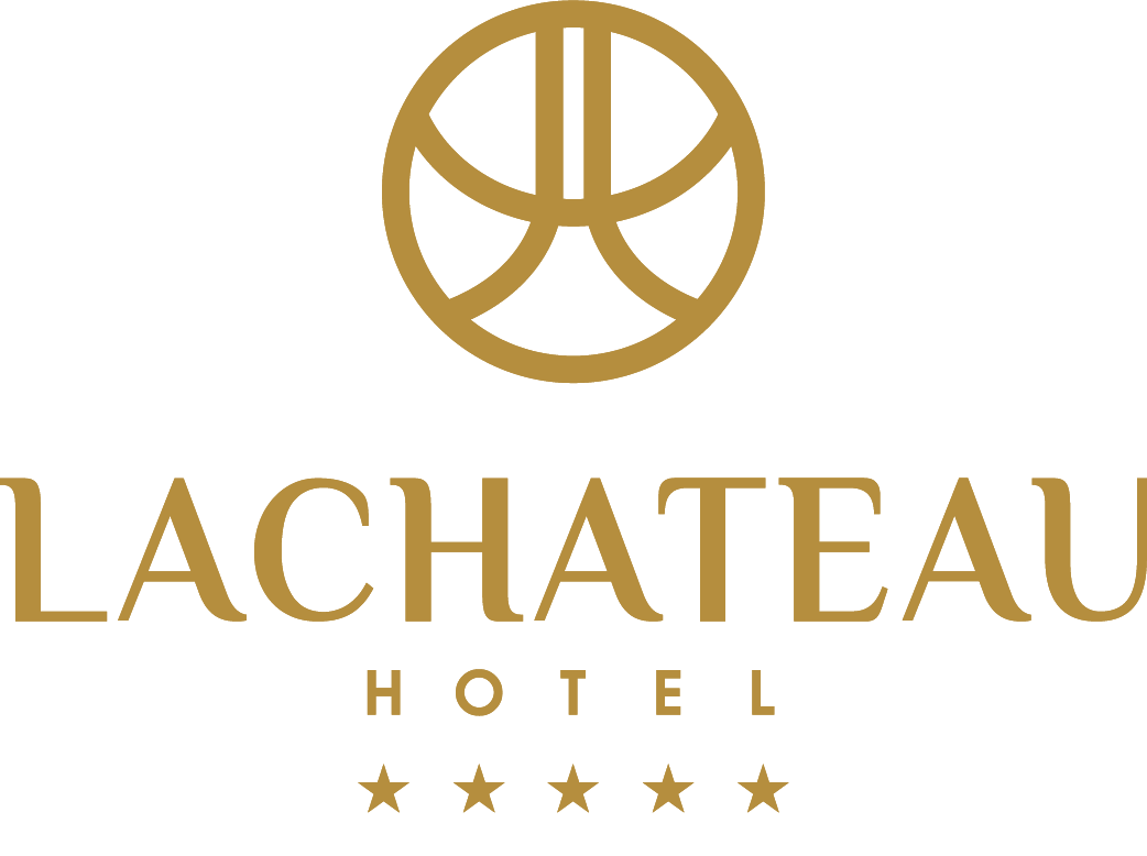 Logo Lachateau Hotel với năm ngôi sao